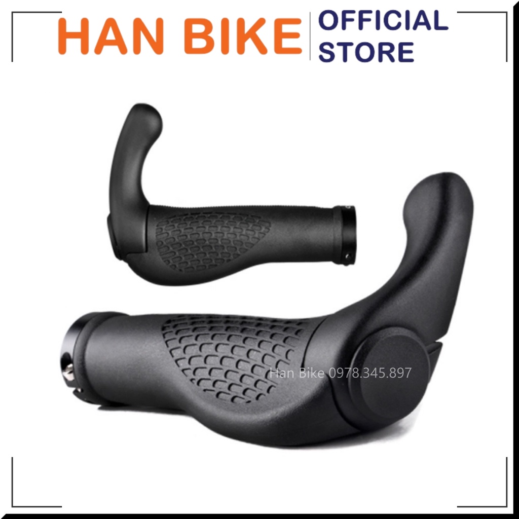 Tay Nắm Xe Đạp - Bọc Tay Lái Xe Đạp MTB Sừng Trâu Cao Su Chắc Chắn