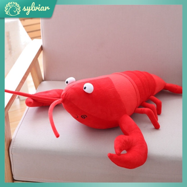 Thú Nhồi Bông Hình Tôm Hùm Dễ Thương Cho Bé