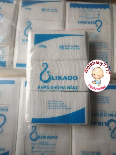 [chính hãng] Khăn vải khô đa năng 300g ~ 270 tờ