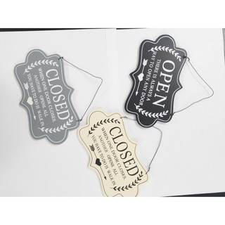 Bảng open/close tiện lợi cho cửa hàng-góc tiện lợi của Charming
