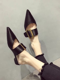 Sục nữ mũi nhọn đế 2.5cm(có ảnh thật)