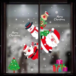 Decal dán tường Noel