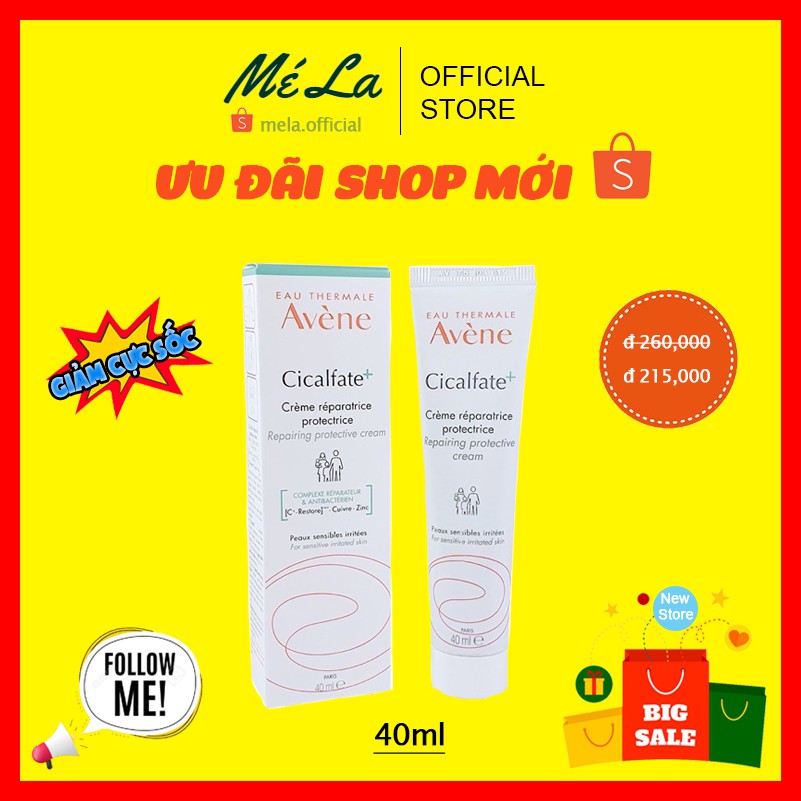 Kem tái tạo và hồi phục da Avene Cicalfate Repair Cream - MÉ LA