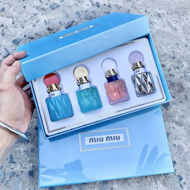 Sét 4 chai nước Hoa Miu Miu thơm lâu | Thế Giới Skin Care