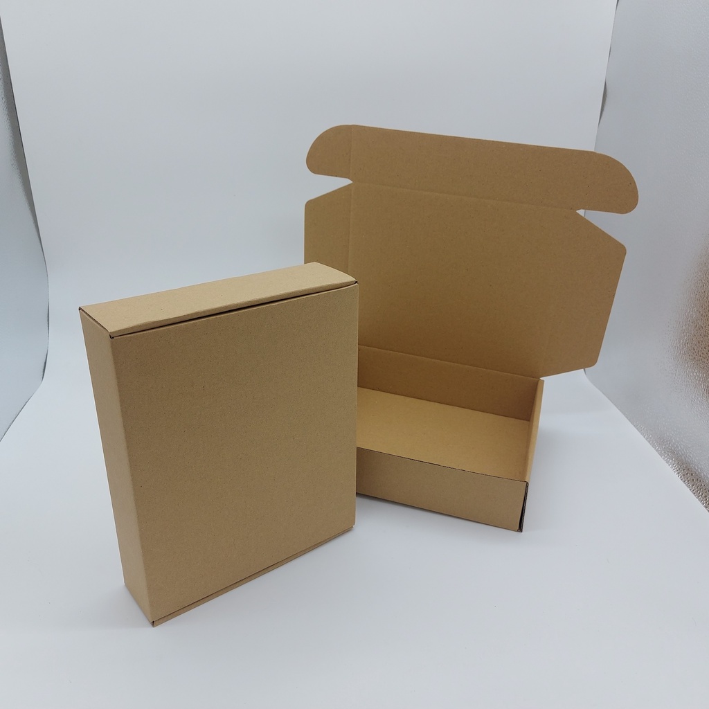 Hộp Carton Nắp Gài 25x20x6 Thùng Giấy Nắp Cài Đóng Hàng Quần Áo, Quà Tặng Handmade - Hộp Carton HT