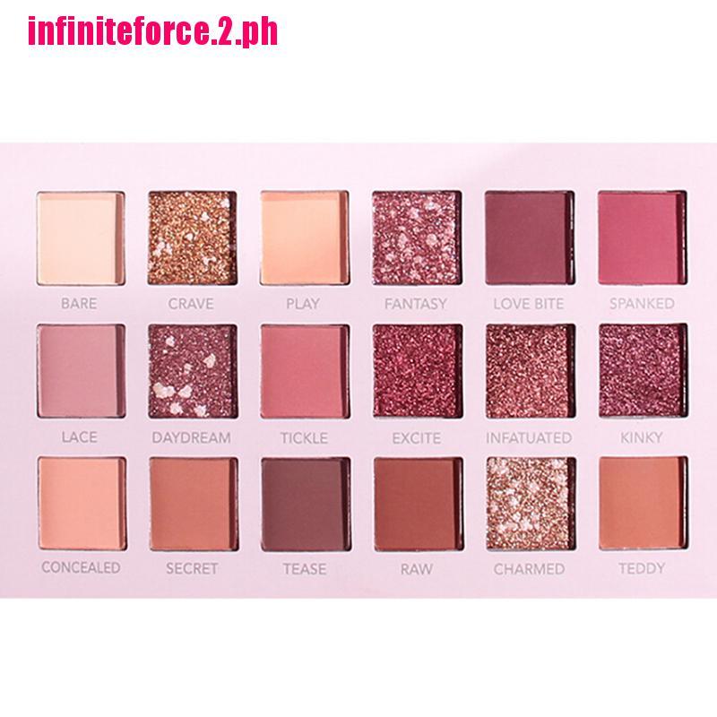 (Hàng Mới Về) Bảng Phấn Mắt Beauty Creations Tease Me 18 Màu Tông Nhũ Và Lì