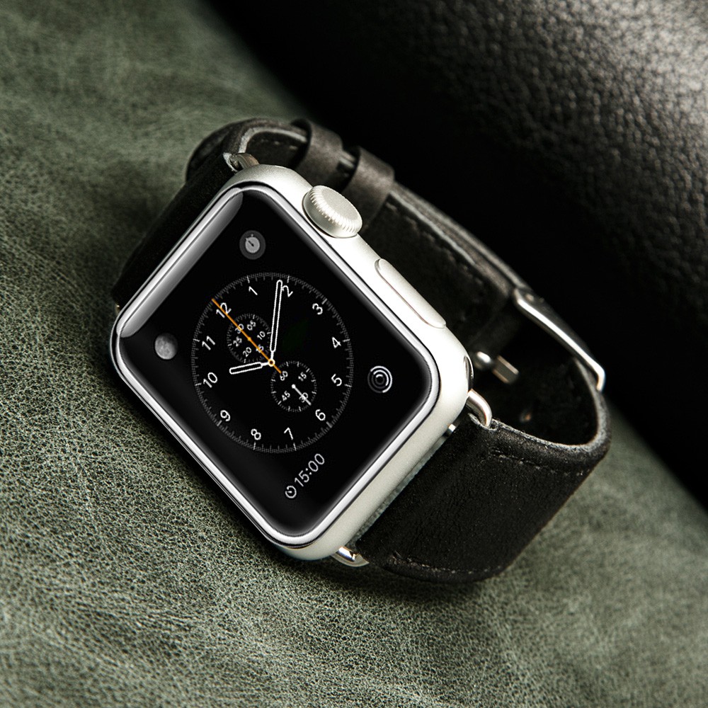 Dây da thật Jisoncase cho Apple Watch