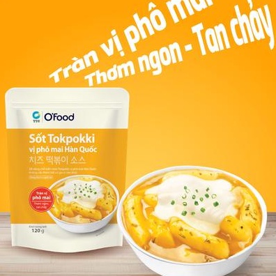 Sốt tokbokki vị phô mai Hàn Quốc gói 120g