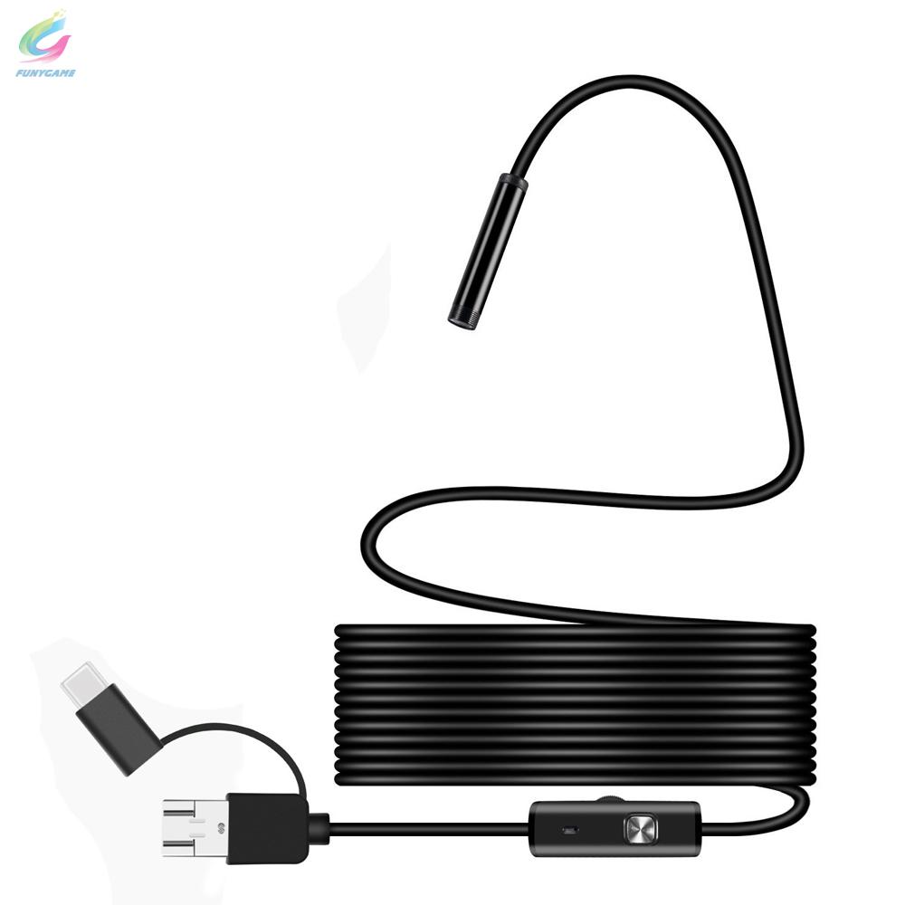 Camera Mini Không Dây 3 Trong 1 Cổng Usb Chống Nước 7mm