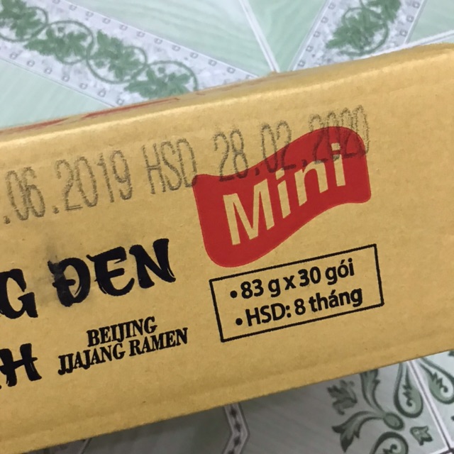 Mỳ Trộn Tương Đen Bắc Kinh Mini Ottogi 83g | BigBuy360 - bigbuy360.vn