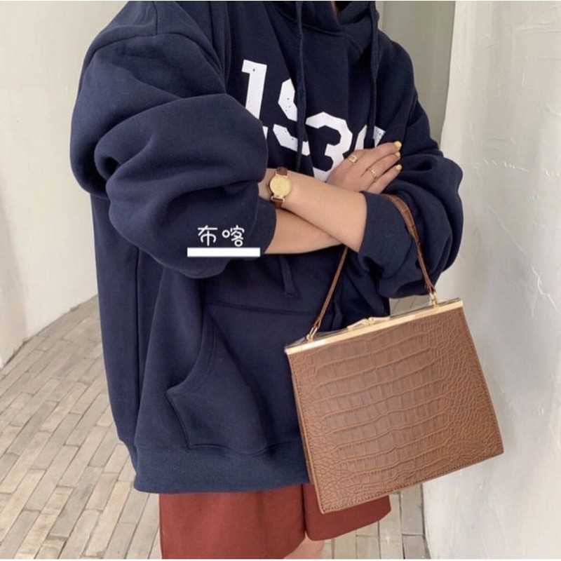 Áo Hoodie nỉ lót bông dày freesize 🤍