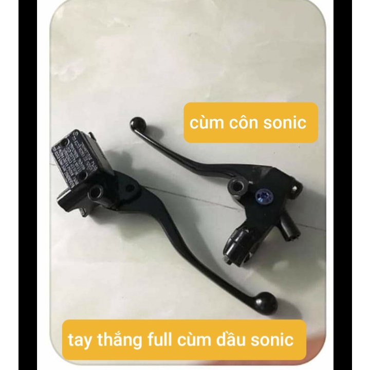 Cùm Côn – Sonic 150R, CBR 150R, CB 150R_tay thắng full cùm dầu sonic