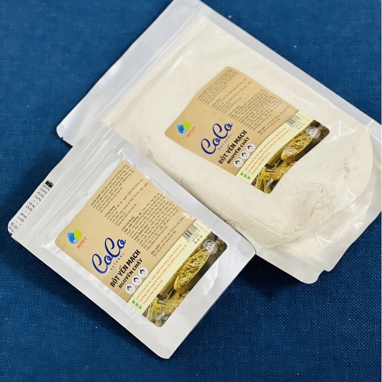 500gr Mặt nạ bột yến mạch nguyên chất bột yến mạch sữa tươi trắng da , mờ thâm nám, phục hồi da hư tổn, tẩy da chết
