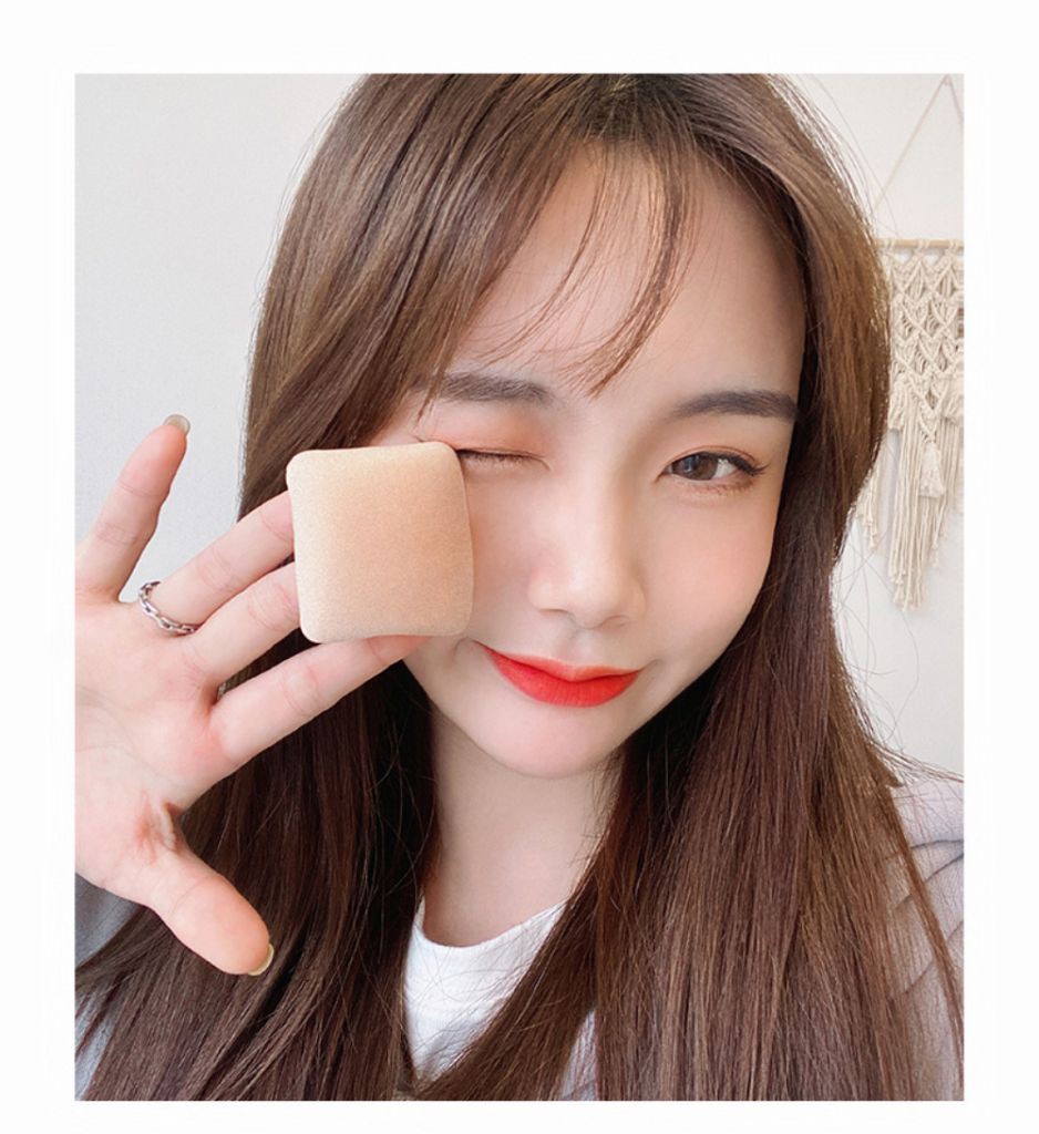 [Hàng mới về] Mút tán kem nền ướt và khô mềm mại co giãn dành cho da nhạy cảm