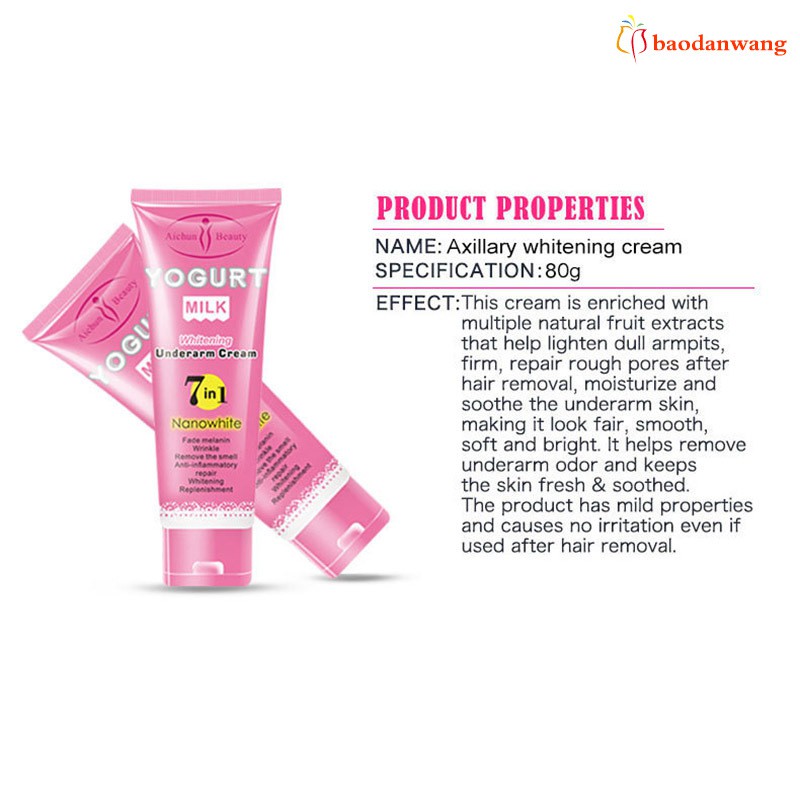 [Hàng mới về] Kem làm trắng vùng da dưới cánh tay hiệu quả