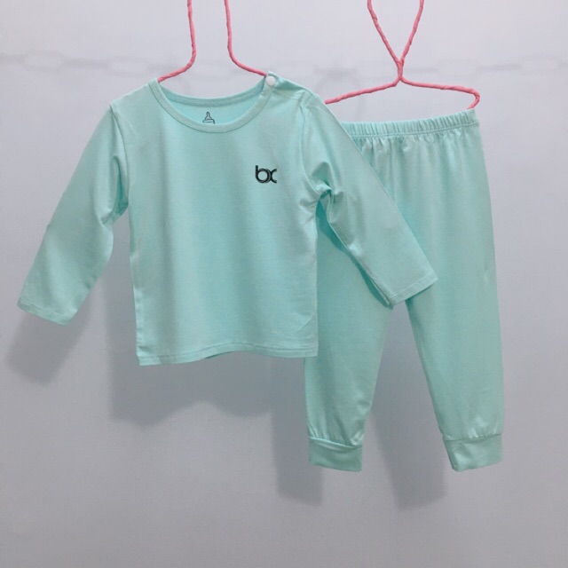 Bộ Đồ Tay Dài  Cài Vai Màu Bexiu Bx - Quần Áo Trẻ Sơ Sinh Thun Cotton Lạnh  Mềm Mượt Mát Cho Bé Trai Và Gái Từ 6-19kg