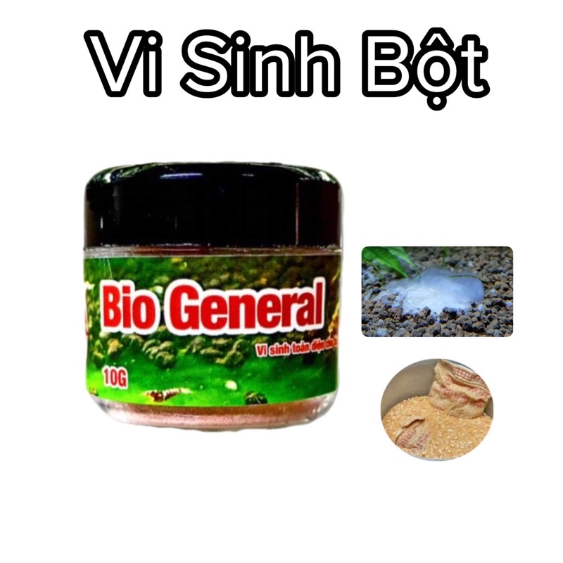 BIO GENERAL VI SINH BỘT "vi sinh toàn diện cho tép cảnh"