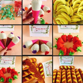 Combo của bạn Giang Mits- đồ chơi vải nỉ