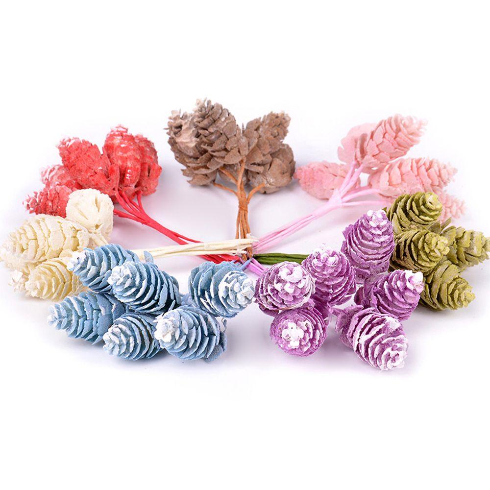 FOREVER Set 6 / 10 Quả Thông Nhân Tạo Trang Trí Tiệc Cưới