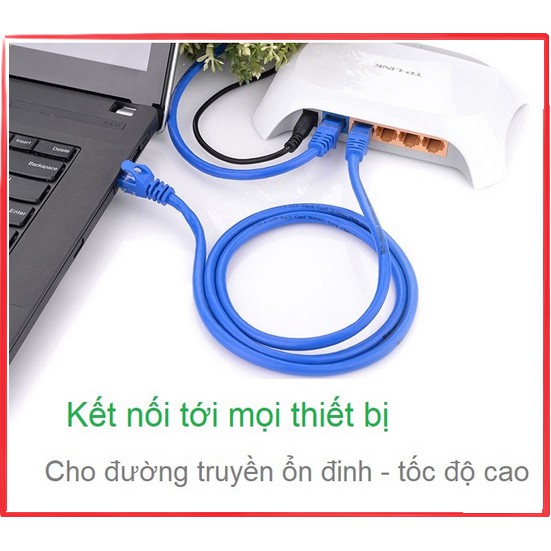DÂY MẠNG CAT6E Bấm Sẵn 2 đầu 10m 15m 20m 25m 30m 35m 40m 45m 50m - Dây Cáp mạng lan chính hãng - SIÊU TỐC ĐỘ
