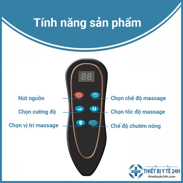 Đệm Massage - Nệm Mát Xa Toàn Thân Osaka, Hỗ Trợ Giảm Đau Mỏi Toàn Thân Lưu Thông Khí Huyết, Giúp Ngủ Ngon