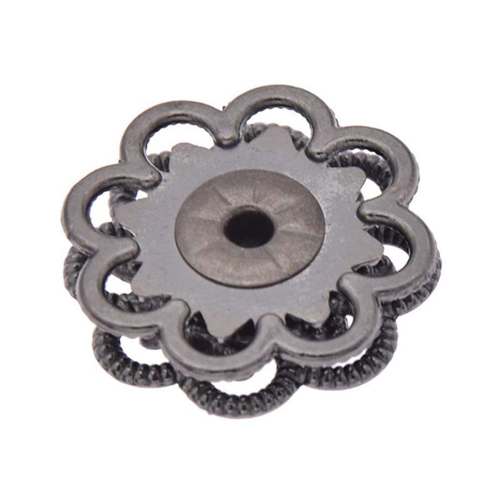 YIYU Nút Áo Khoác Hình Bông Hoa 23mm