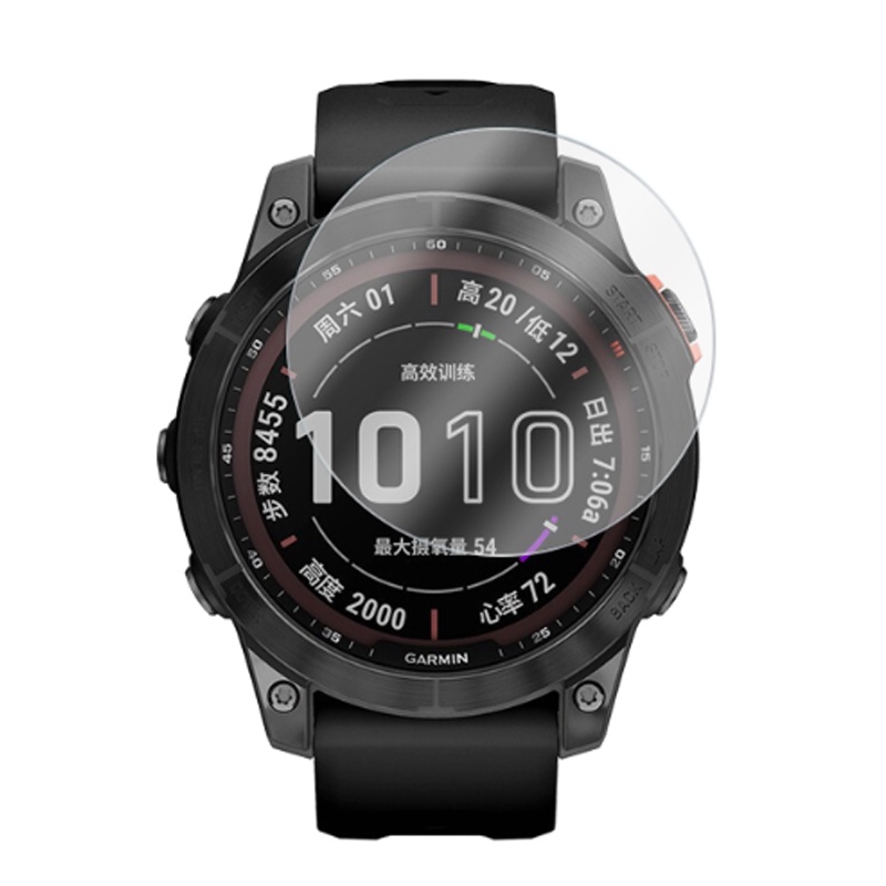 Set 2 Kính Cường Lực HD Bảo Vệ Màn Hình Cho Đồng Hồ Thông Minh Garmin Fenix 7 7S 7X