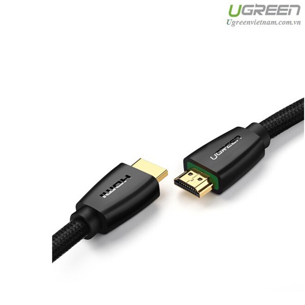 Cáp HDMI 2.0 dài 2m hỗ trợ full HD 4Kx2K chính hãng Ugreen 40410 cao cấp -dc3823