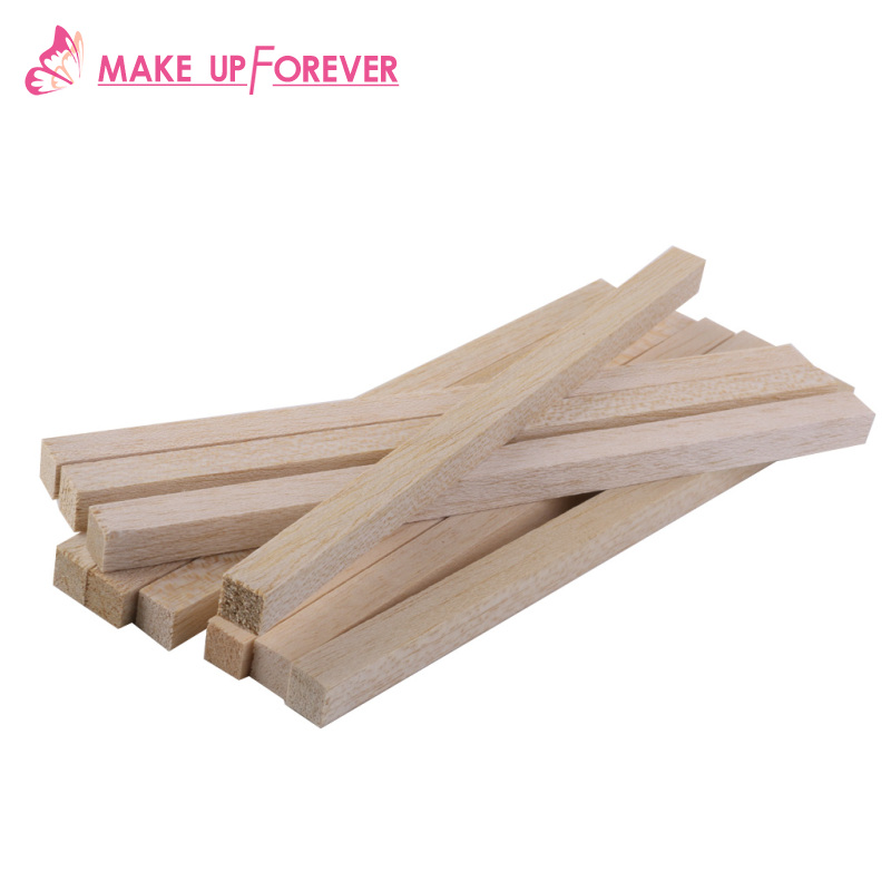 [Make_up Forever]10pcs Square Wooden Lollipop Cake Pop Lolly Sticks for Hobbies Model Making