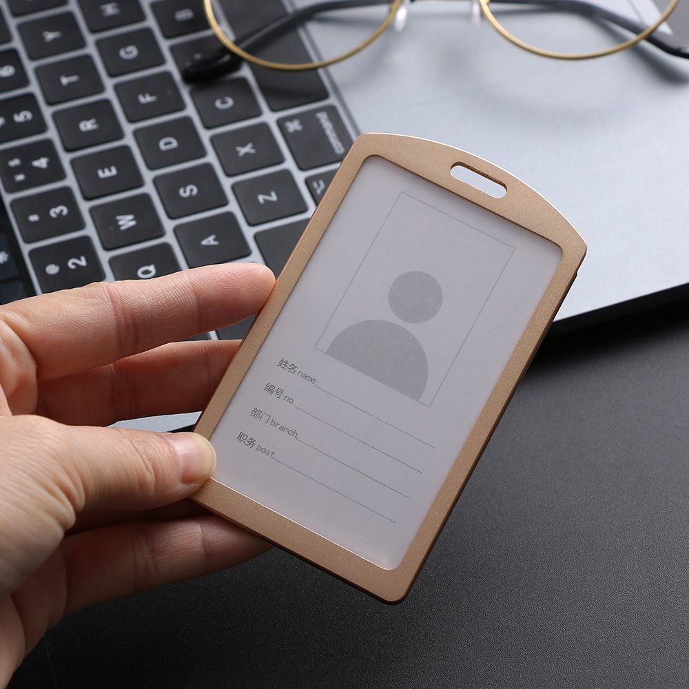EMILEE Bao đựng thẻ tên bằng hợp kim nhôm tiện dụng
