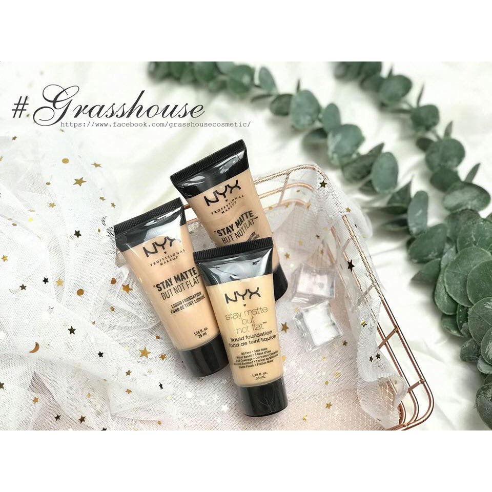 KEM NỀN NYX STAY MATTE BUT NOT FLAT LIQUID FOUNDATION 35ML CHÍNH HÃNG - 9646