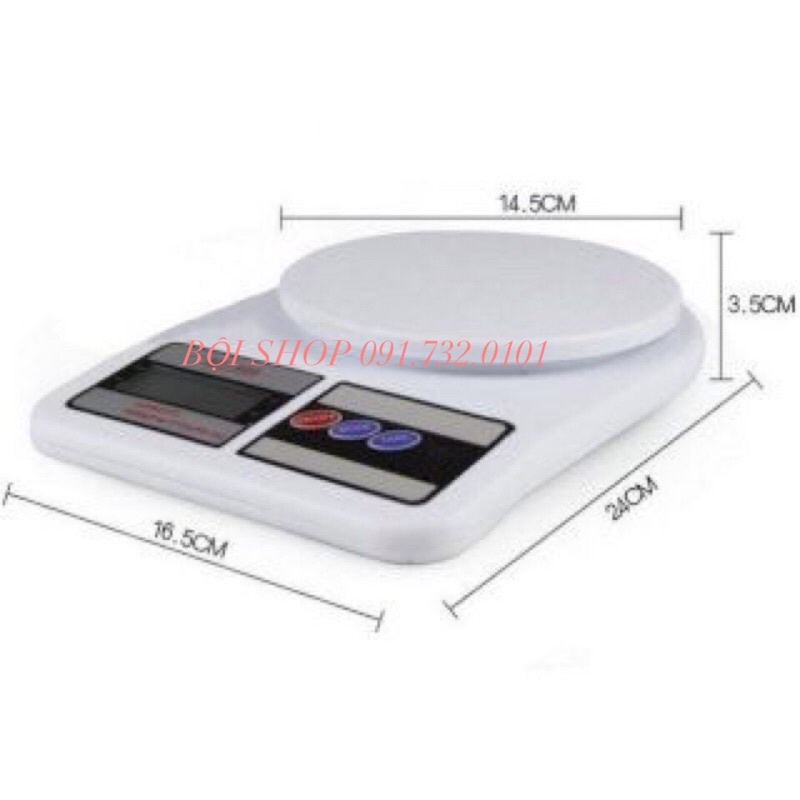 HCM-CÂN ĐIỆN TỬ CÂN TIỂU LY ĐỂ BÀN MINI SF-400 BỘI SHOP