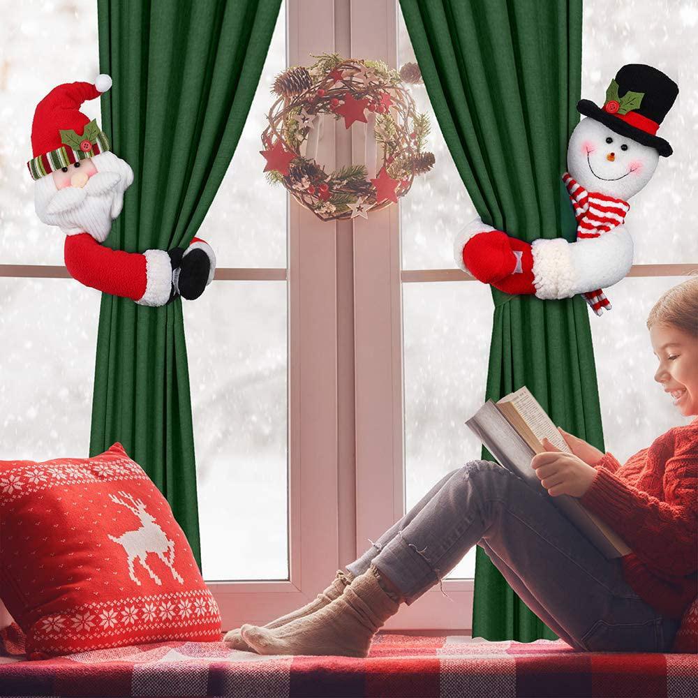 Dây Buộc Rèm Cửa Hình Ông Già Noel Hoạt Hình Trang Trí Phòng Ngủ
