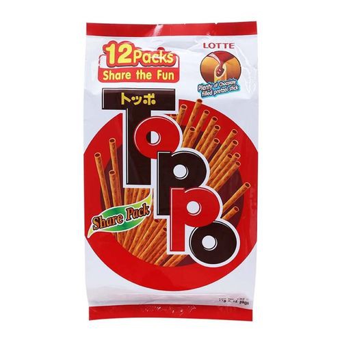 Bánh Que Toppo Socola 132g
