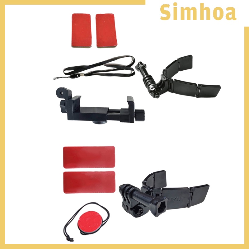 [SIMHOA] Helmet Front Chin Mount For GoPro Hero 9 8 7 6 5 4