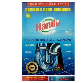 [Giá sỉ ib] Bột thông cống Hando 100g xuất khẩu