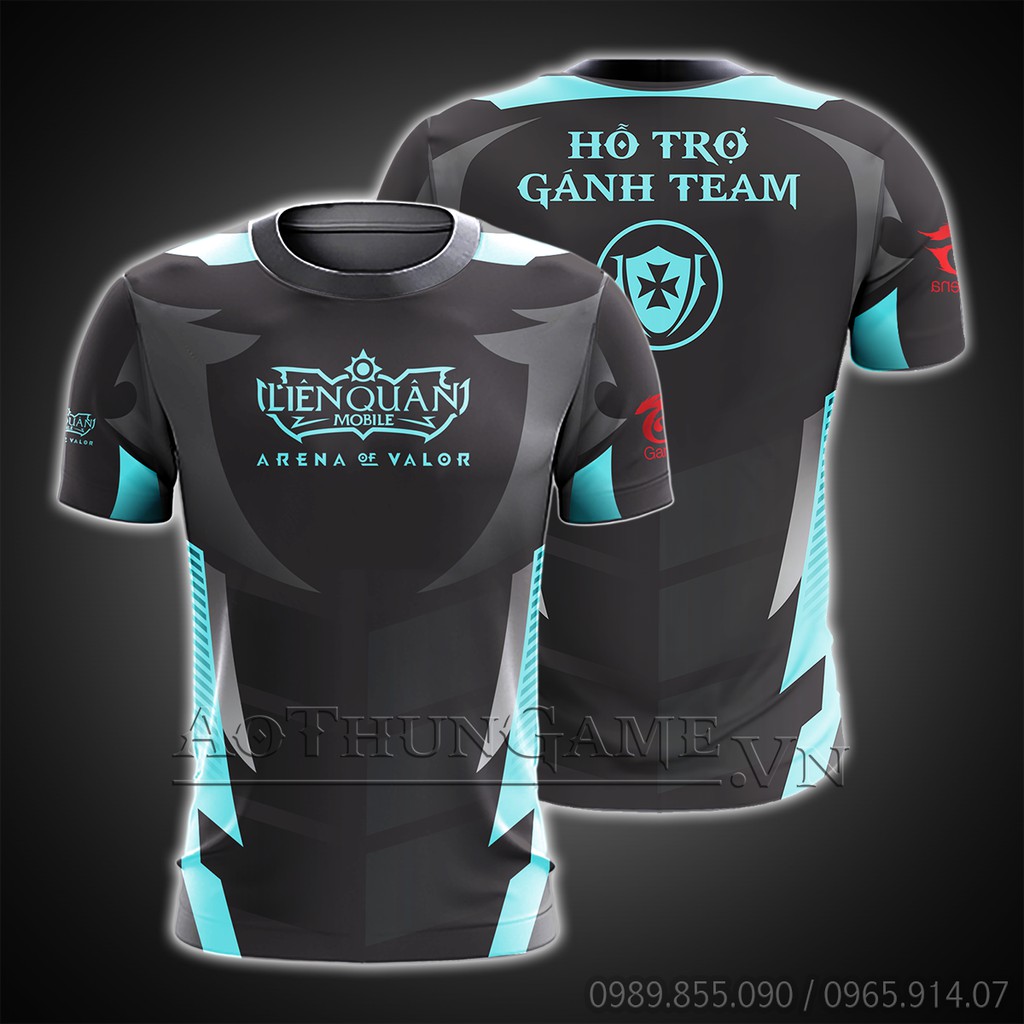Áo Liên Quân Mobile Pro Gaming Mới - Hỗ Trợ Gánh Team