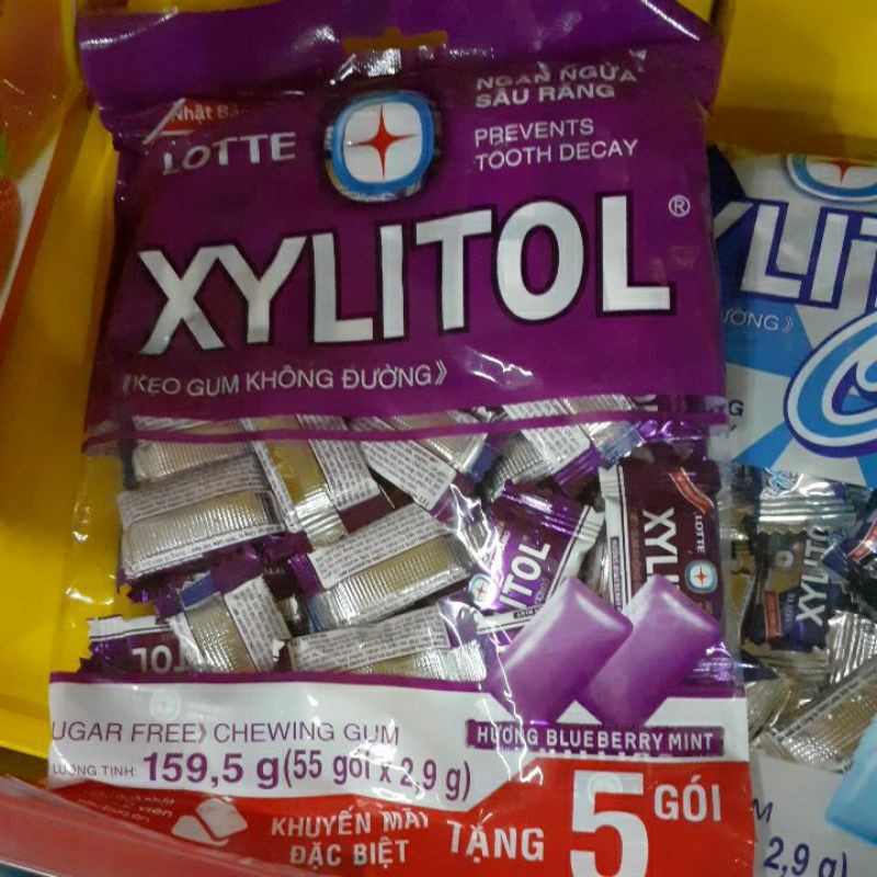 kẹo gum xylitol 159.5g lotte Nhật Bản