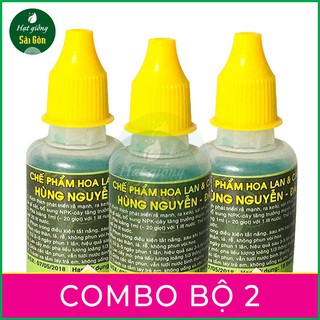 Chế phẩm hùng nguyễn = Siêu ra rễ, kích keiki, trừ nấm chuyên cho phong lan 2 CHAI