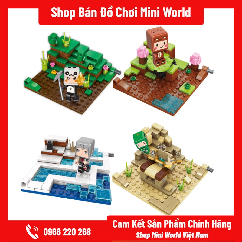 Lego Mini World Xuân Hạ Thu Đông