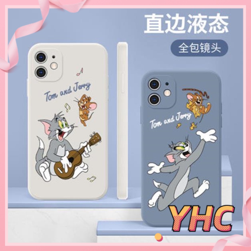 ốp iphone Hình Tom Và JERRY tương thích iPhone 6s 6splus 7 7plus 8 8plus X XS 11 12 Pro Max Plus Promax-3060