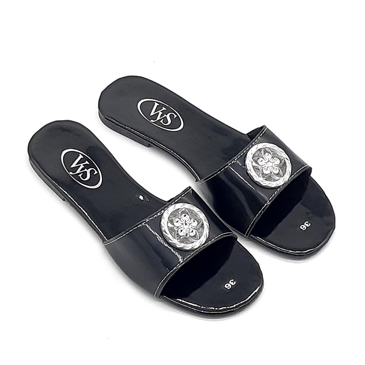 Dép lê bệt nữ quai ngang hoạ tiết khoá ngôi sao thời trang VYS TA6501 (Nhiều màu)