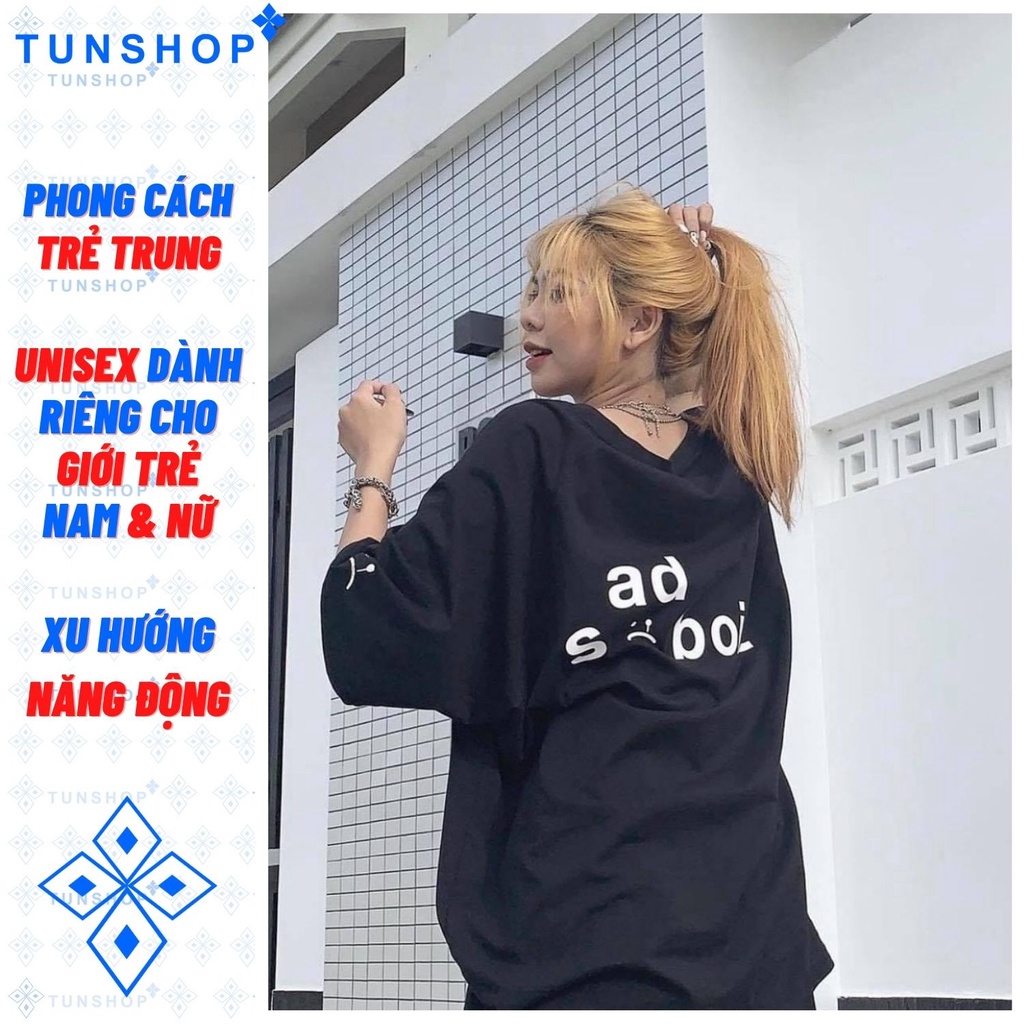 Áo Thun Sad Boiz Signature Hình Thêu Mặt Buồn Nam Nữ Sadboiz Full Tag TUN SHOP