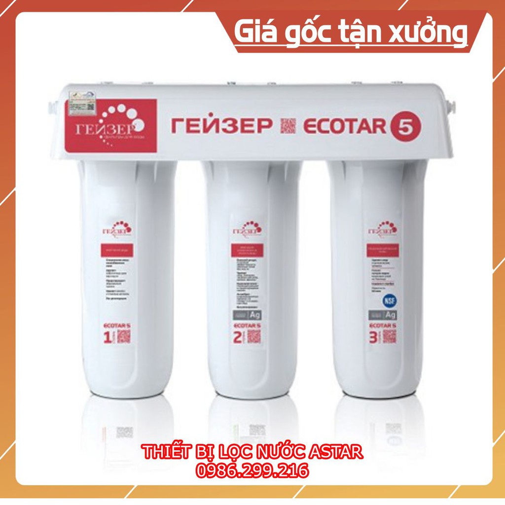 Máy Lọc Nước Nano Geyser Ecotar 5