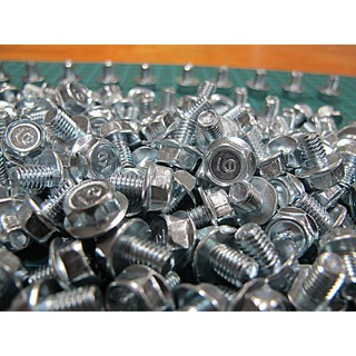 30 con bulon long đền m6 x 8mm răng thuận