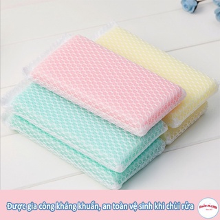 Miếng Mút Lưới Rửa Chén, Bát Tạo Bọt