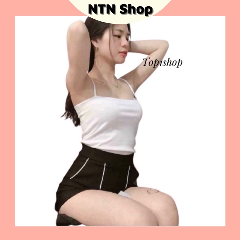 Áo Dây Ngang Croptop, Hàng Tận Xưởng Cắt.