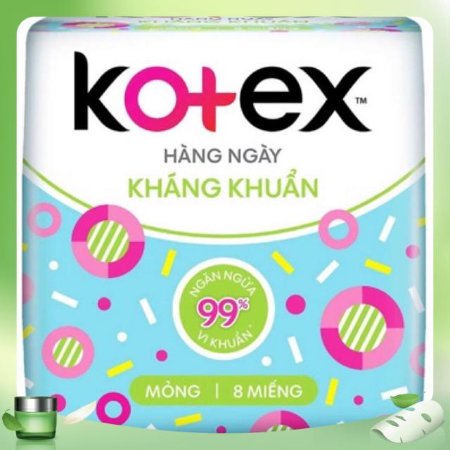 Lốc 8 gói BVS Kotex hằng ngày - 8 miếng