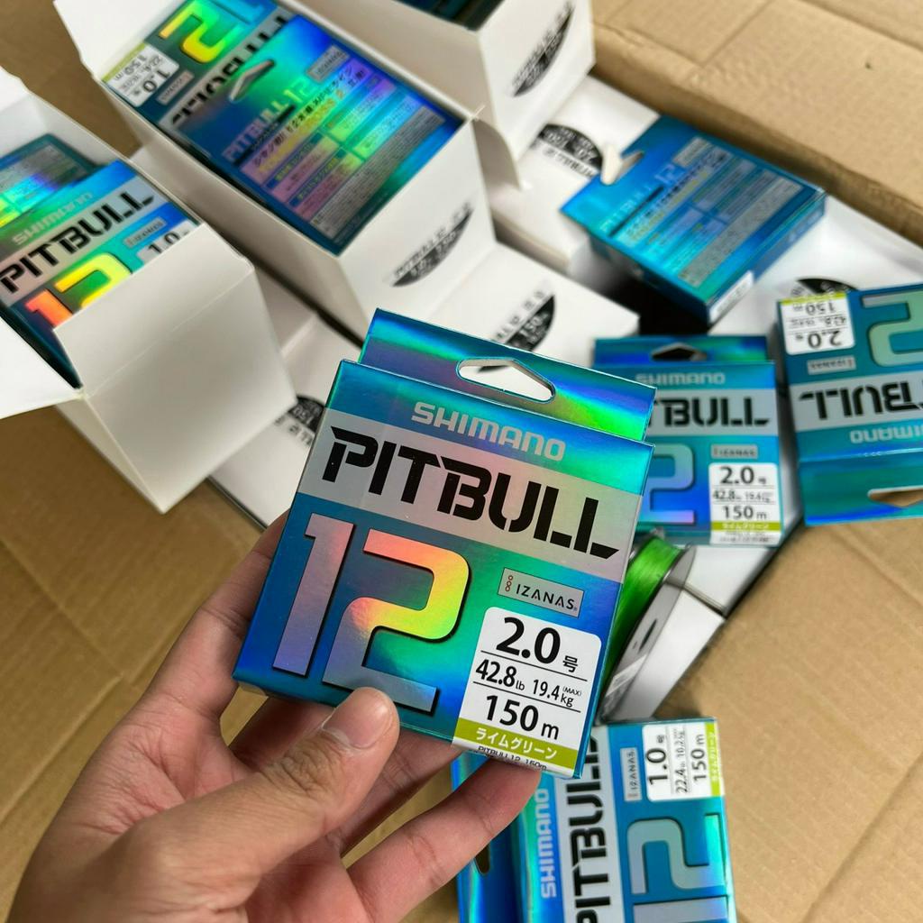 Dây Dù Câu Cá PE Pitbull X12