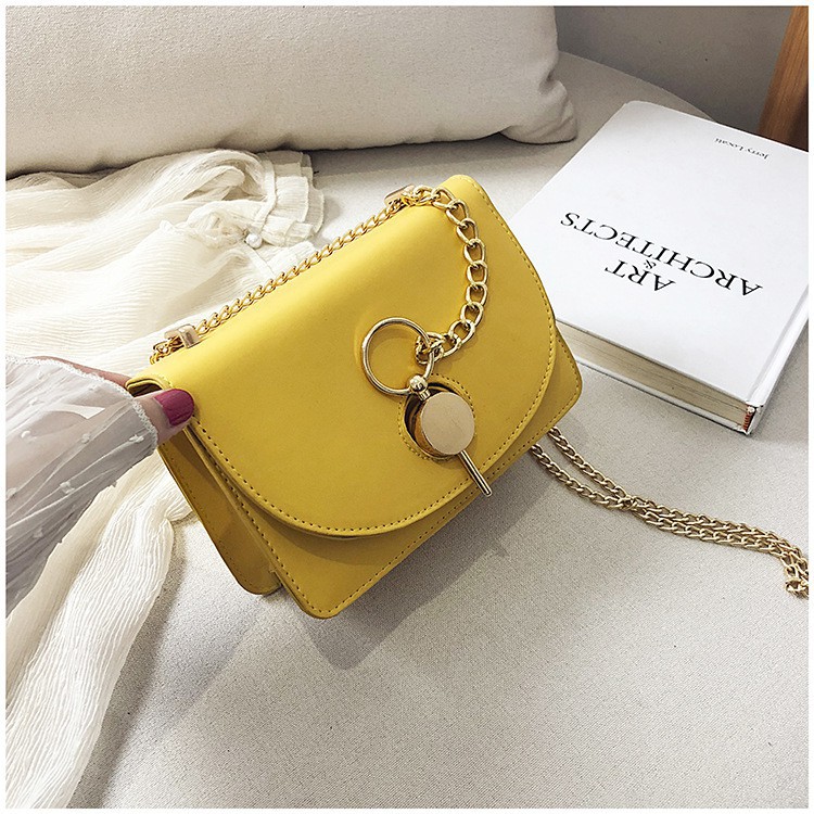 [Siêu Rẻ] XTU501 Túi đeo chéo phối khóa xinh xắn